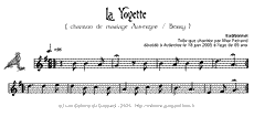 partitions musique traditionnelle